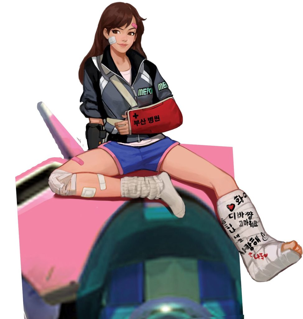 Hana Song, aka D.Va from Overwatch