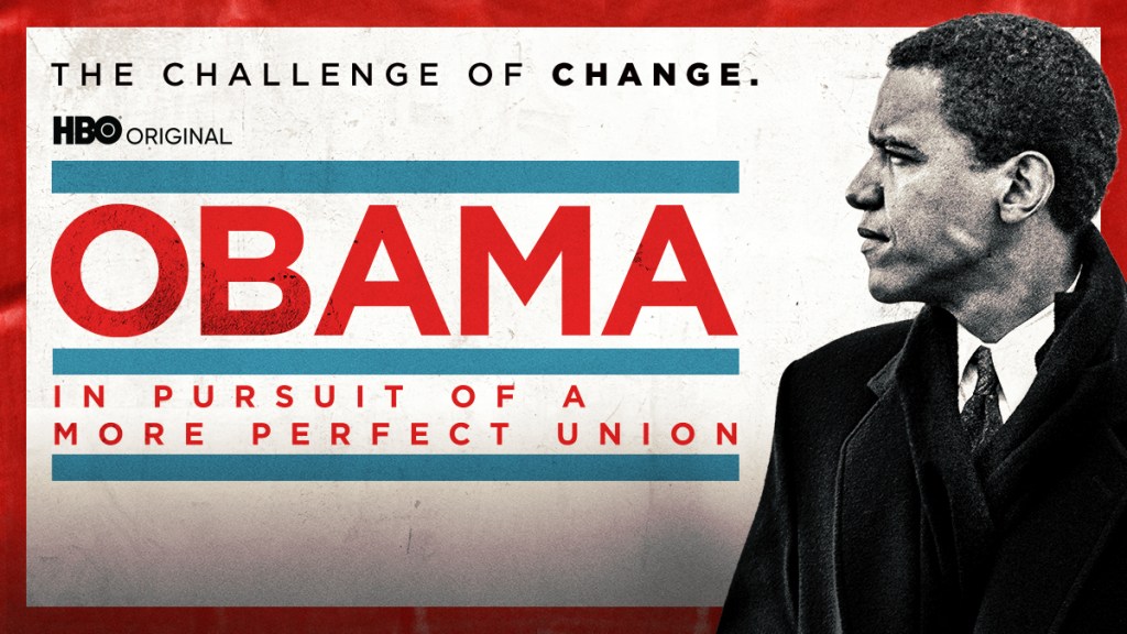 Image from the press kit of BARACK OBAMA: IN PURSUIT OF A MORE PERFECT UNION, on Fox Docos