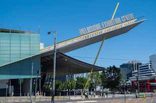 A photo of the Melbourne Exhibition Centre, where the last physical GCAP took place