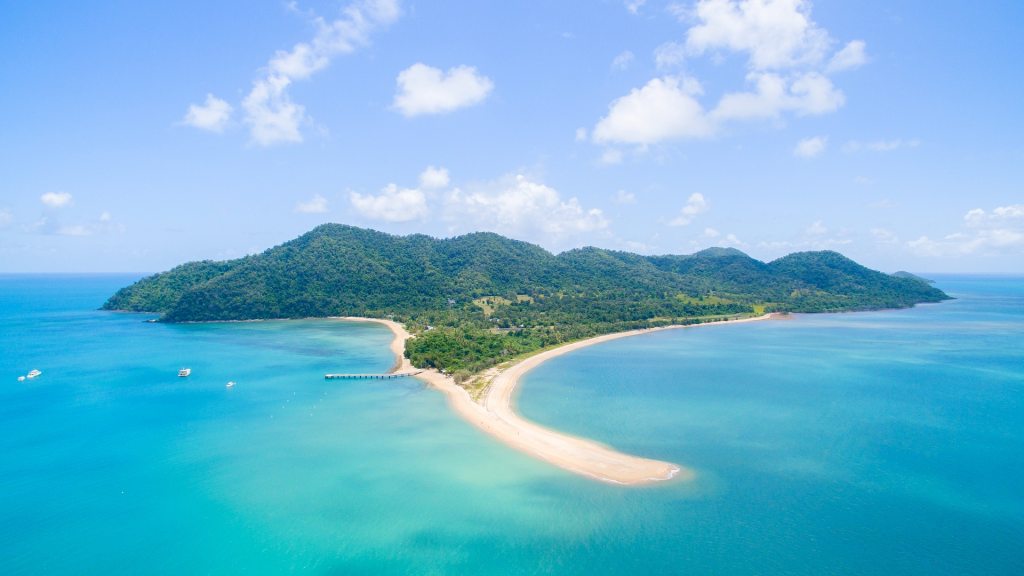 Dunk Island, just off the coast of Mission Beach, where Irreverent will be filmed.