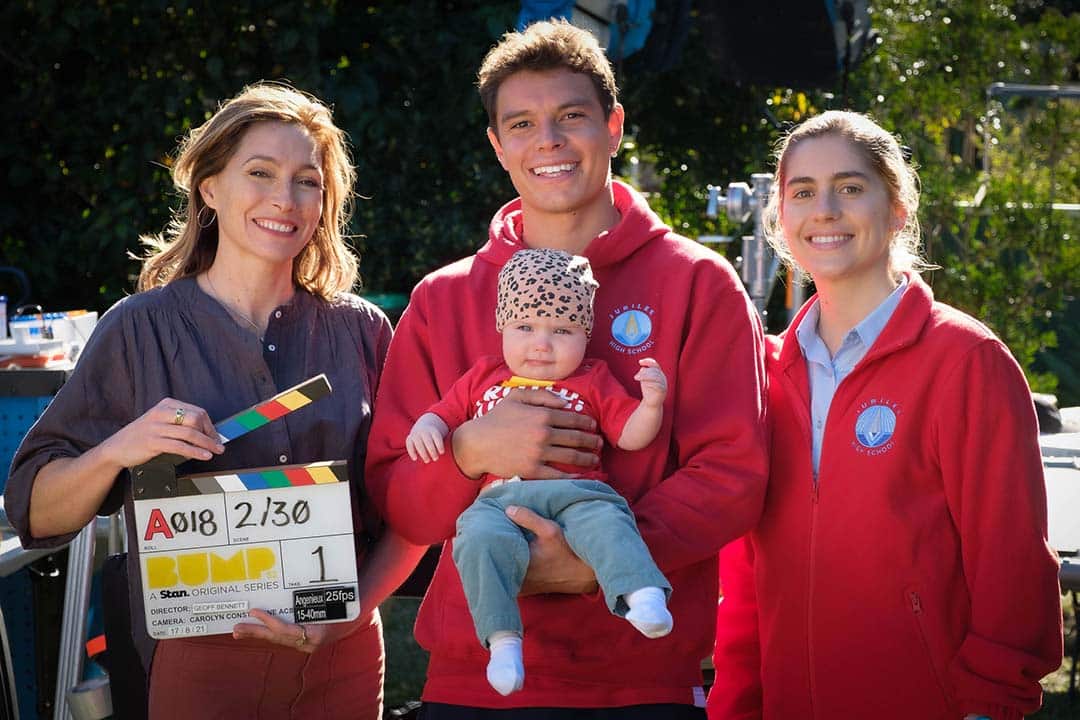 The cast of BUMP, funded by Screen Australia