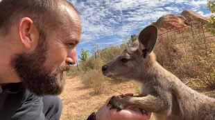 Christiaan Van Vuuren and friend in Big Deal