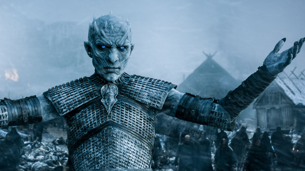 White walkers in Game of Thrones, a big win for streaming
