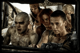 Mad Max gang in truck. Image from Mad Max: Fury Road. Roadshow Entertainment.