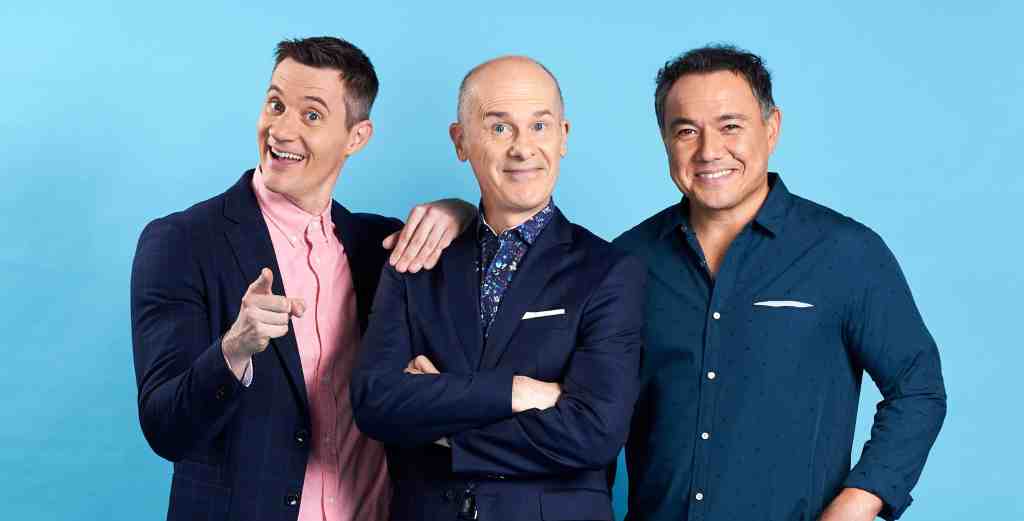 Ed Kavalee, Tom Gleisner, Sam Pang Of Working Dog, Responsible For The Cheap Seats