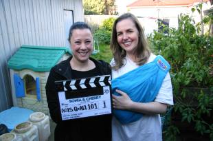 Naomi Mullholland and Victoria Thaine