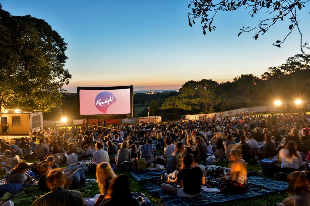 A picture of Moonlight Cinema in Sydney.