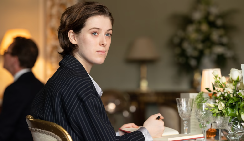 Honor Swinton Byrne plays Julia in Joanna Hogg's latest film.Image: Picturehouse Entertainment/A24.