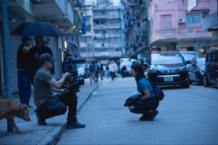 Ivan Sen films Jillian Nguyen for Loveland. Image: Bunya Productions.