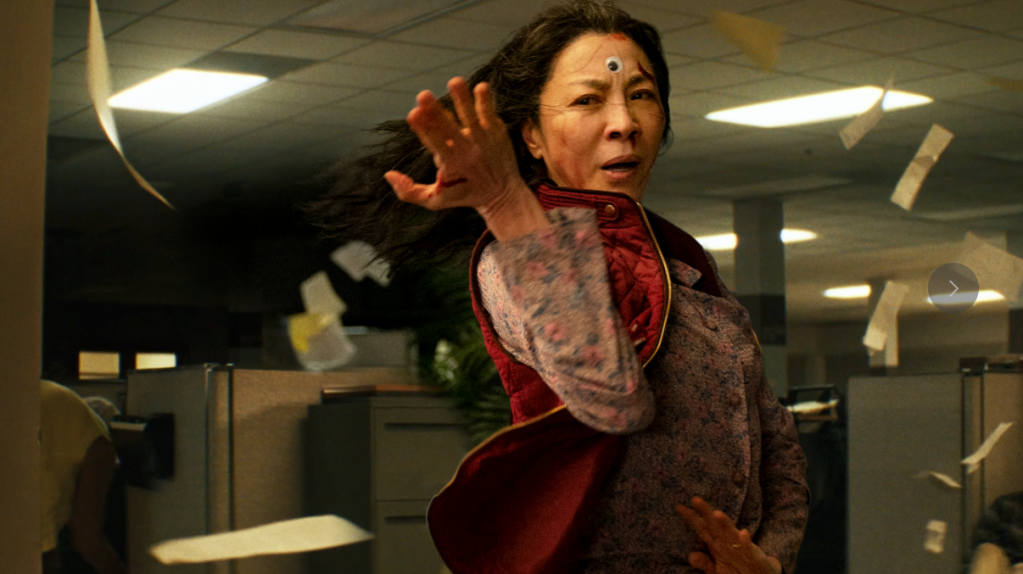 Michelle Yeoh cements her reputation as a living legend. Image: Roadshow.
