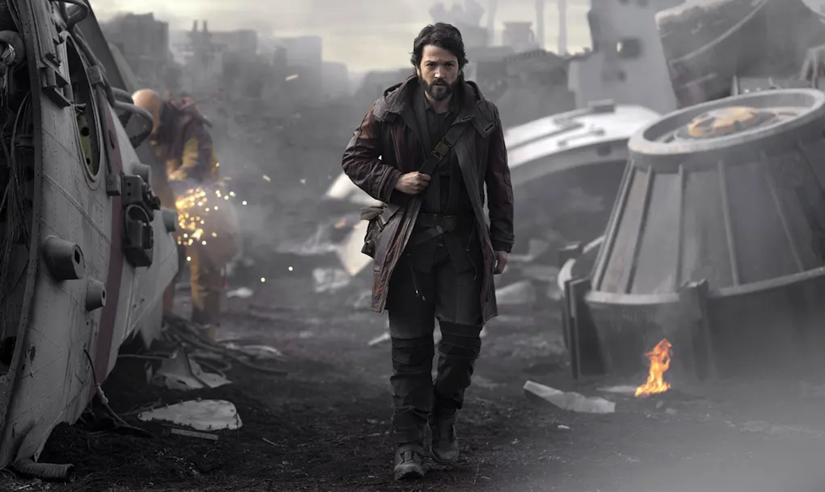 Cassian Andor (Diego Luna) in Andor. Image: Disney+
