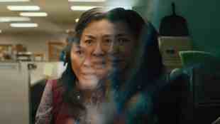 Michelle Yeoh as Evelyn Wang in Everything Everywhere All At Once. Image: A24