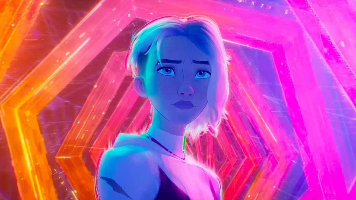 Gwen Stacy In Across The Spider-Verse. Image: Sony