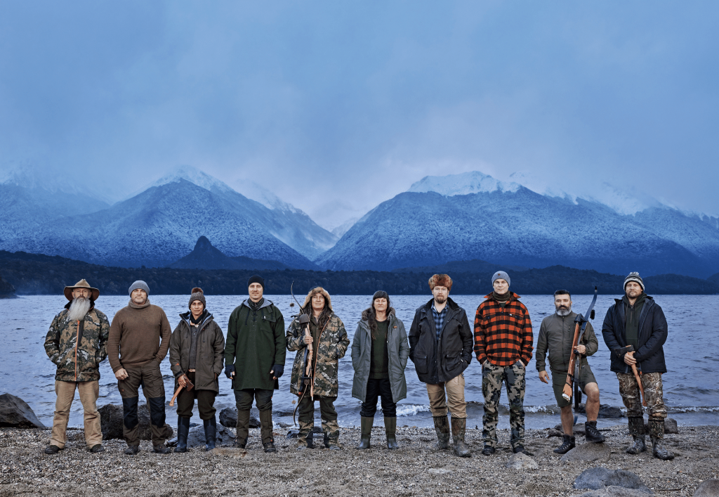 Alone Australia – Season 2 Participants. L-R: Rick, Mike, Leanne, Chace, Suzan, Tamika, Krzysztof, Andreas, Jack, Jason. Image: Sbs.