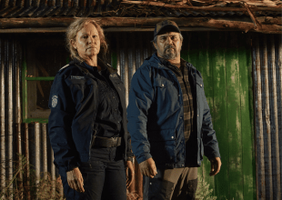 Leah Purcell and Aaron Pederson in High Country. Image: Binge.