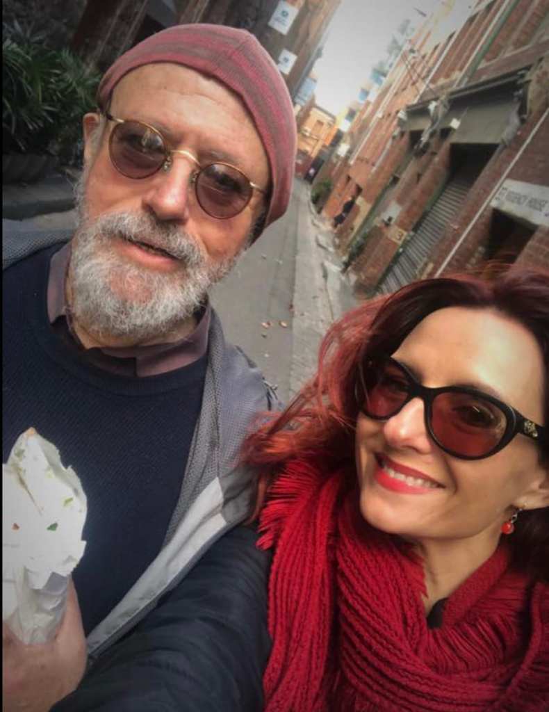David Tiley and Rochelle Siemienowicz in 2018. Image supplied. 