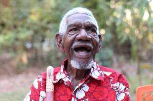 Dr Gondarra In Luku Ngarra. Image Supplied By The First Nations Film Festival.