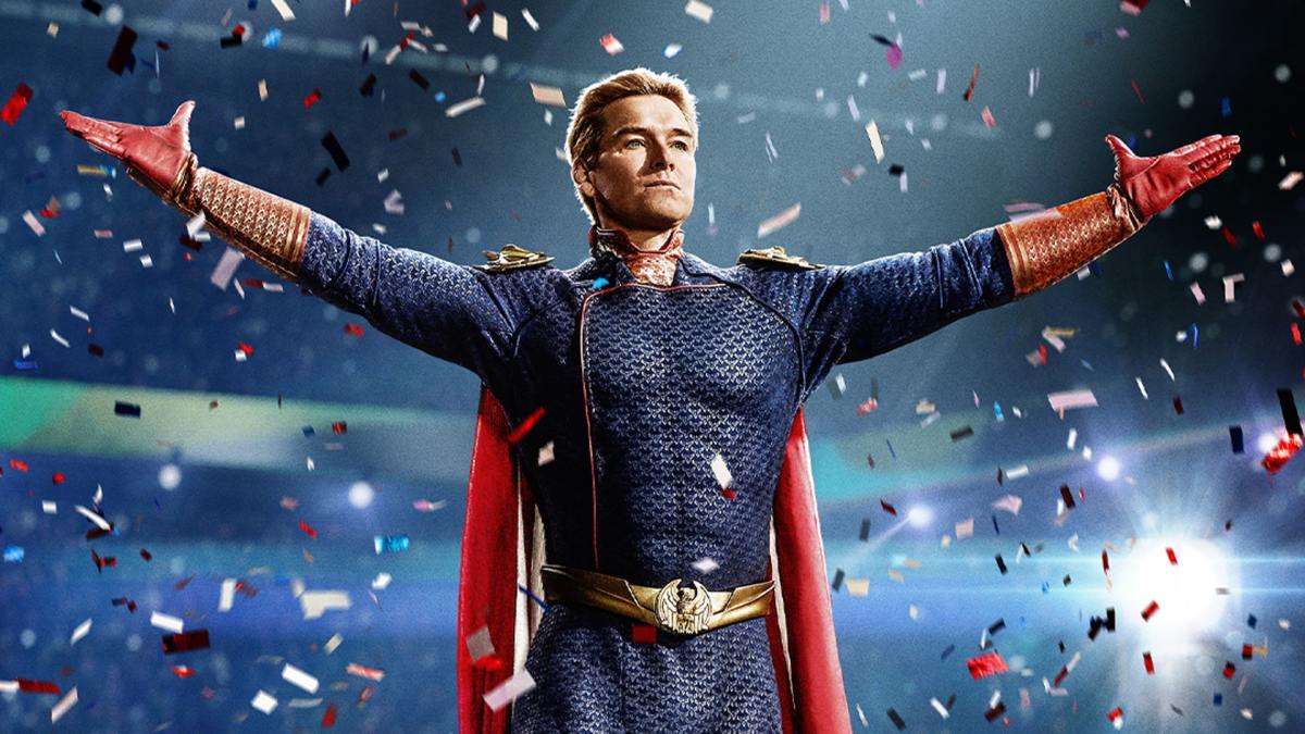 Antony Starr as Homelander in The Boys season 4. Image: Prime Video.