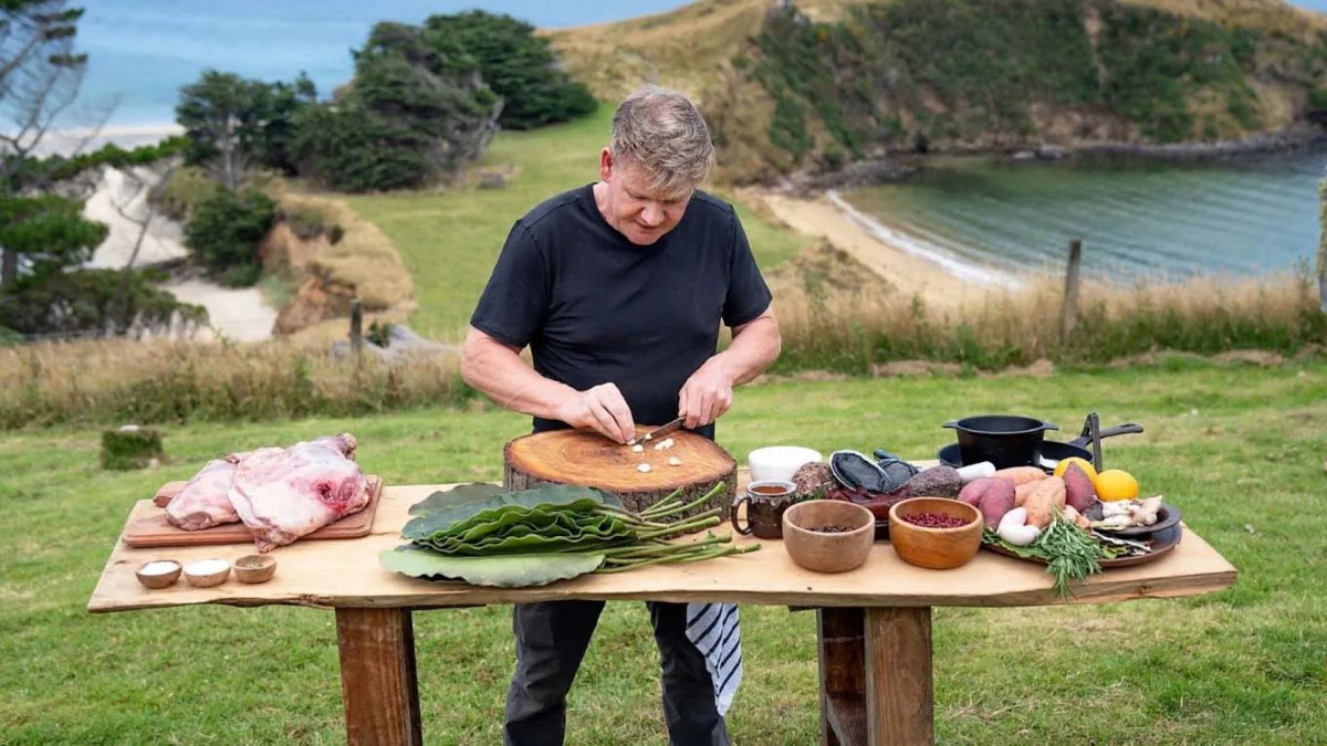 Gordon Ramsay: Uncharted. Image: Disney+.