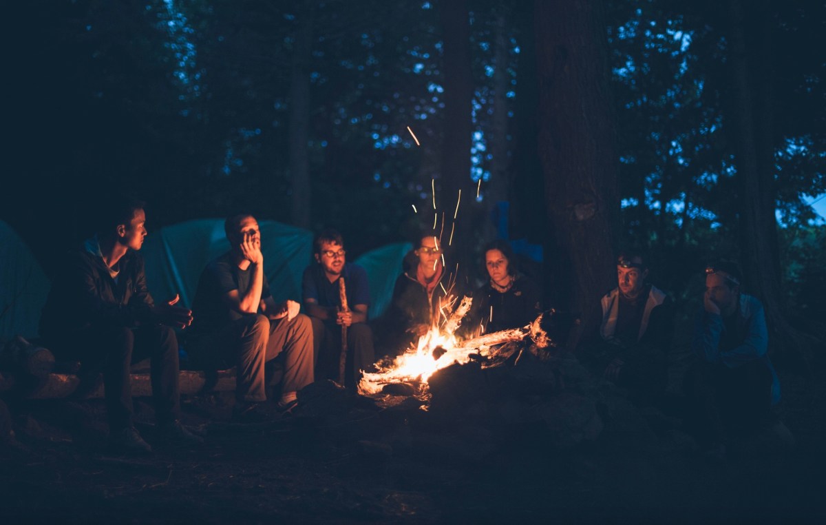 ABC as campfire. Unsplash.