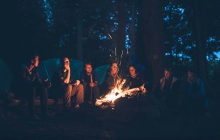 ABC as campfire. Unsplash.