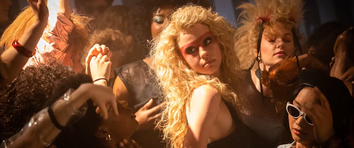 Mia Goth as Maxine Minx in MaXXXine. Image: A24/Universal Pictures Australia