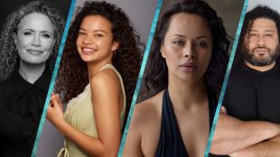 Rena Owen, Catherine Laga‘aia, Frankie Adams, and John Tui for Moana. Images: Supplied by Walt Disney Studios.