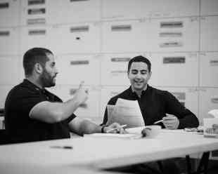 Theo and Nathan Saidden. Image: Organic Publicity.
