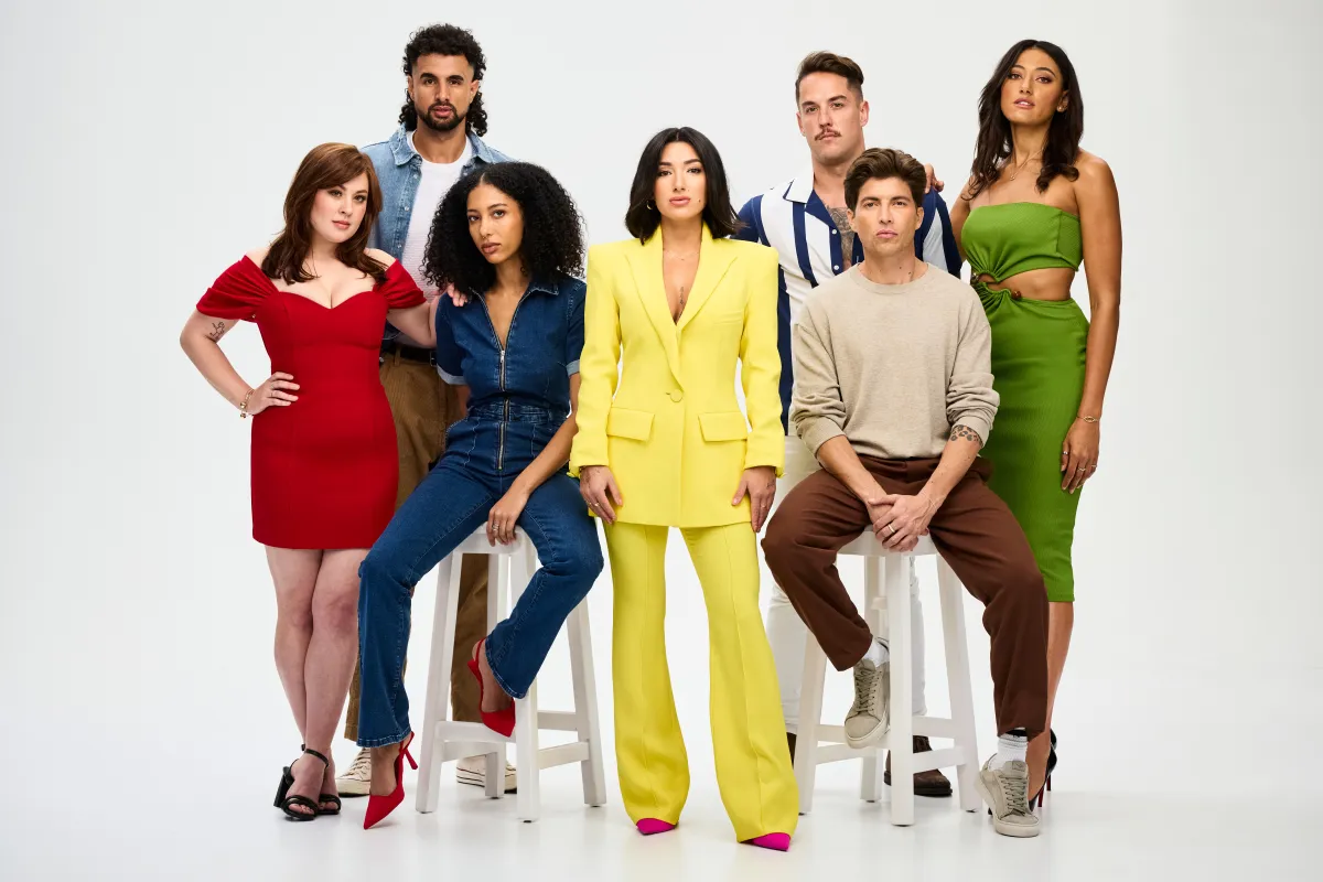 The Love Triangle season 2 cast. Image: Stan/Nick Wilson