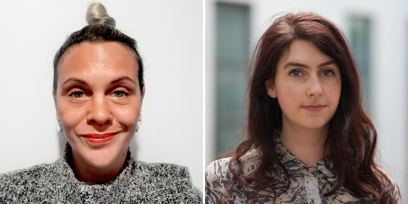 Sarah Bond and Katy Roberts