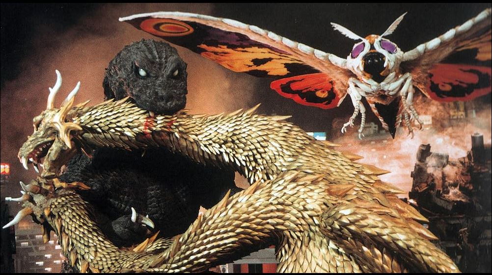 Godzilla, Mothra And King Ghidorah – Giant Monsters All Out Attack (2001). Image: Toho/Madman Entertainment.