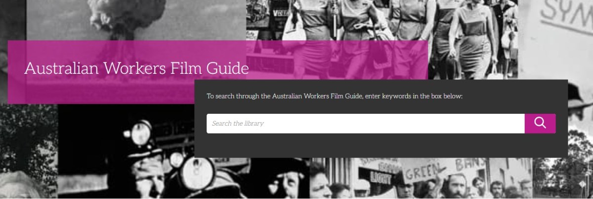 The Australian Workers Film Guide. Screenshot By Screenhub.