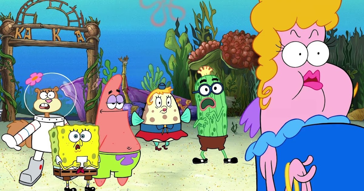 Spongebob Squarepants Kreepaway Kamp. Image: Paramount+. New Shows Streaming.