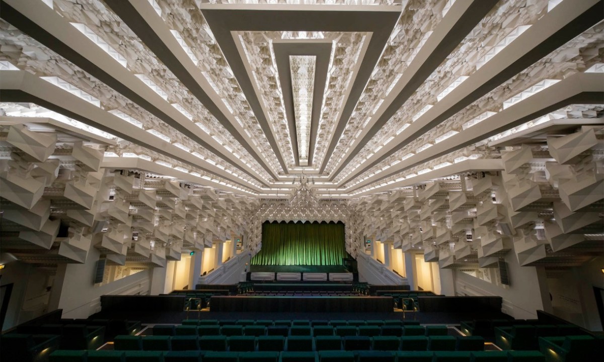 The Capitol ceiling
