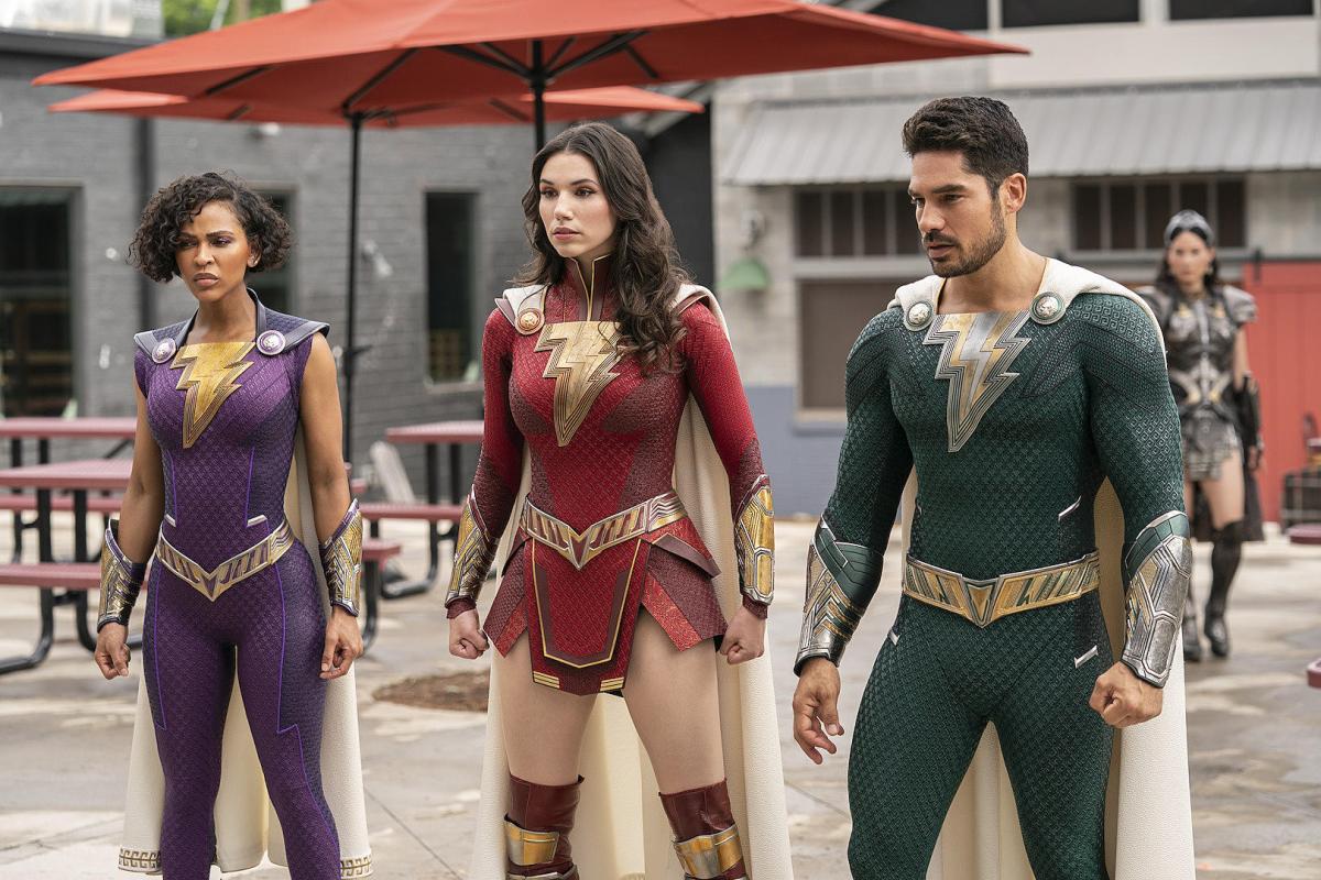 Shazam! Fury Of The Gods. Image: Warner Bros. Pictures. Streaming December 2024 On Stan.