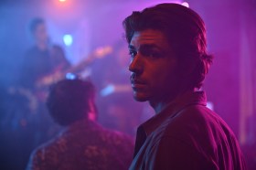 Joseph Zada as CHARLIE ROTH, Luke Jai Mcintosh as ROCKY & Jade Baynes as BEC with Joe Klocek as MATT JONES & Joe Klocek as MATT JONES, Invisible Boys - Photograph by David Dare Parker