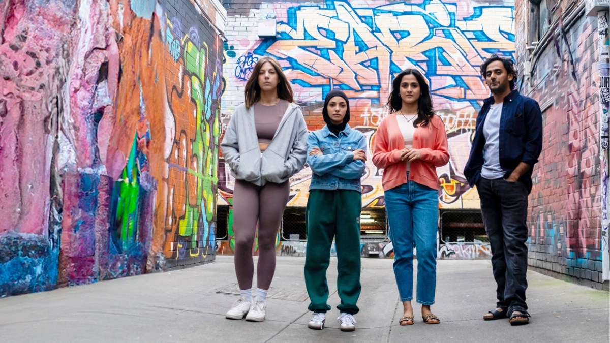The Cast Of My Melbourne.: Ryanna Lawson, Setara Amira, Arushi Sharma, And Arka Das. Image Supplied