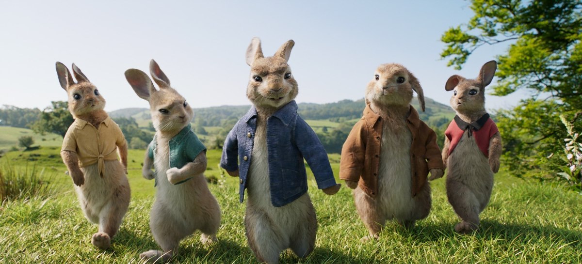 Peter Rabbit. Image: Sony Pictures Releasing. Easter Family Films. 