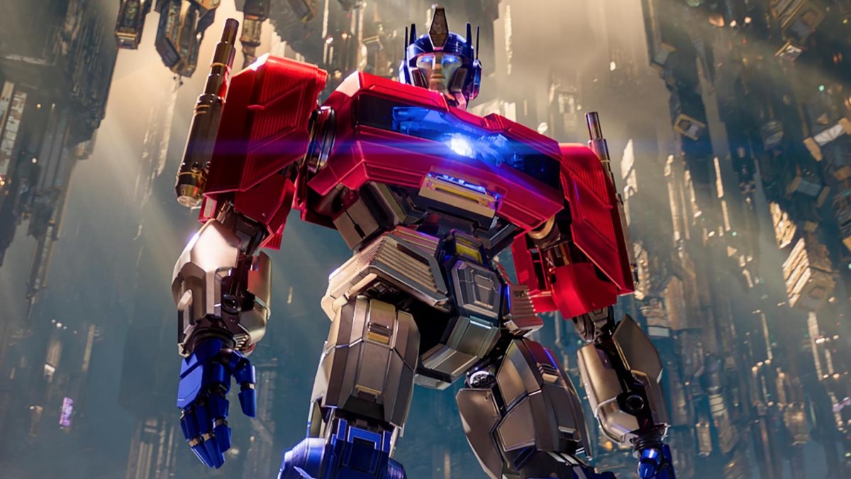 Transformers One. Image: Paramount Pictures. Films Streaming May.