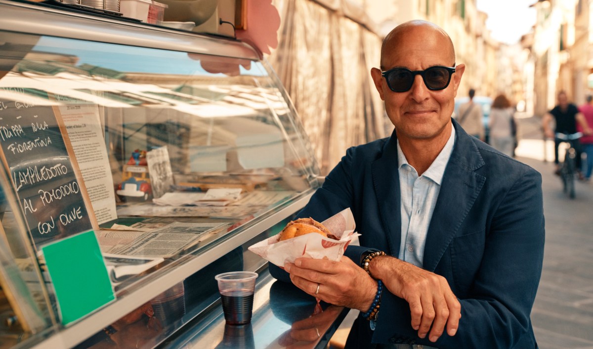 Tucci In Italy. Image: Disney+