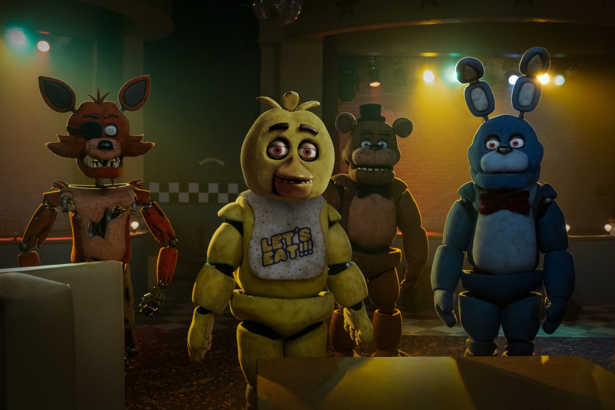 Five Nights At Freddy's. Image: Universal Pictures. Films Streaming May.