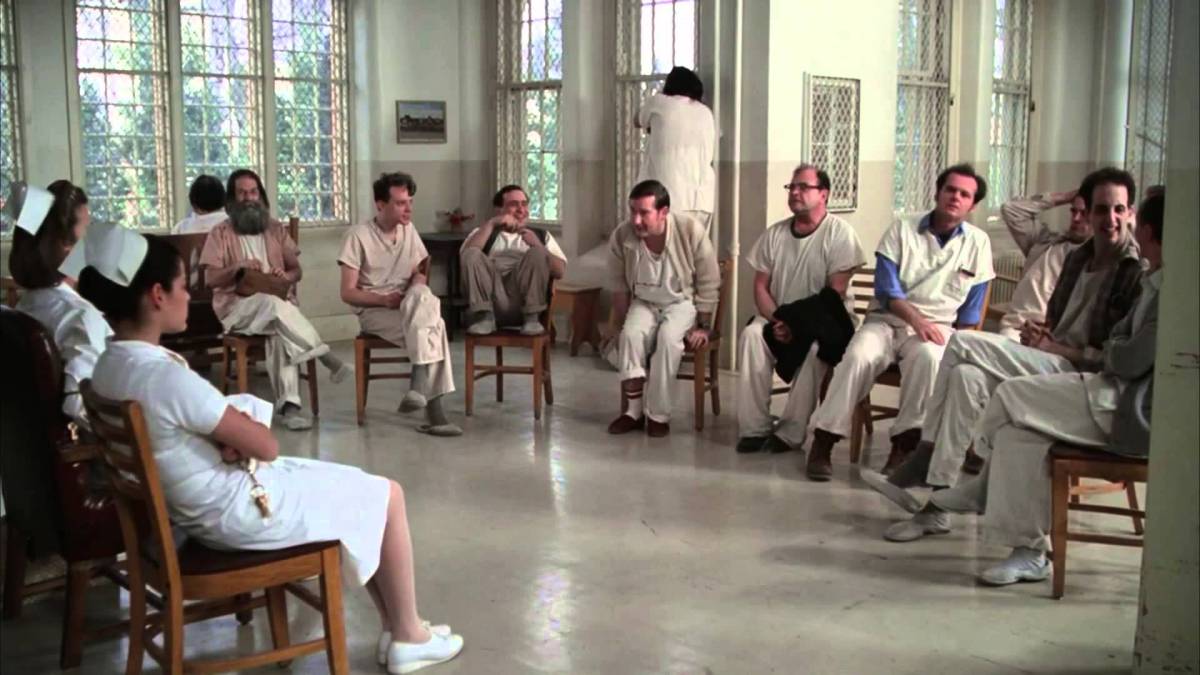 One Flew Over The Cuckoo's Nest. Image: United Artists. 1976 Best Picture Oscar.