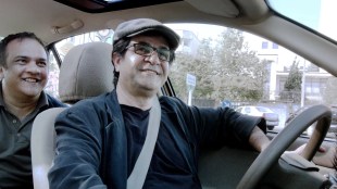 Jafar Panahi in Tehran Taxi (2015). Image: Jafar Panahi Film Productions.