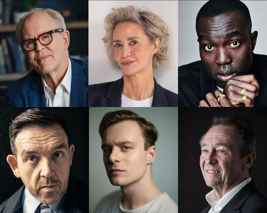 Hbo's Harry Potter Cast (From Left To Right): John Lithgow (Credit: Jessica Howes), Janet Mcteer (Credit: Andrew Crowley), Paapa Essiedu (Credit: Ruth Crafer), Nick Frost (Credit: Lee Malone), Luke Thallon (Credit: Phil Sharp), Paul Whitehouse (Credit: Mike Marsland. Image: Max