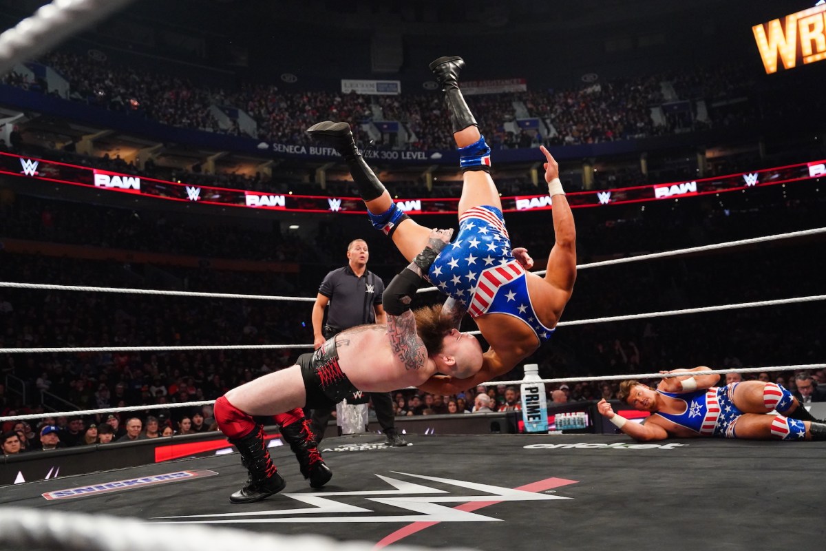 WWE Wrestlemania 2025. Image: Netflix.