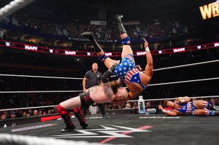 WWE Wrestlemania 2025. Image: Netflix.