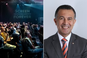 Screen Forever 2025, Michael Ebeid AM. Image: Screen Australia