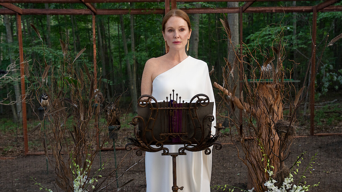 Julianne Moore In Sirens. Image: Netflix.