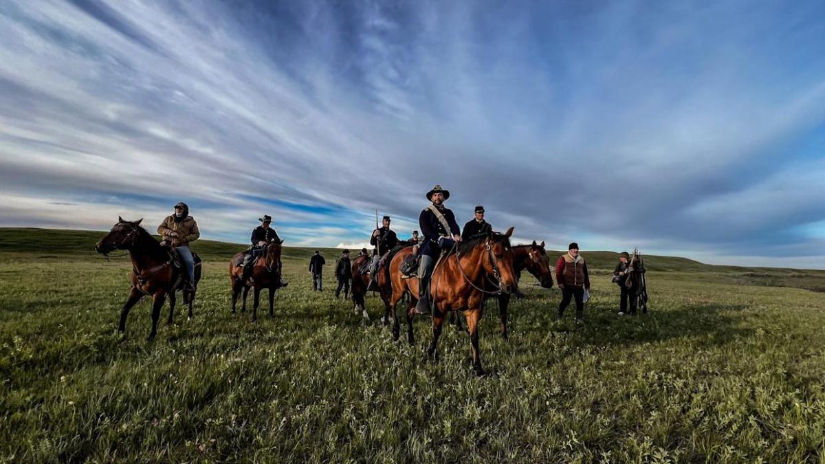 Kevin Costner's The West. Image: Stan.