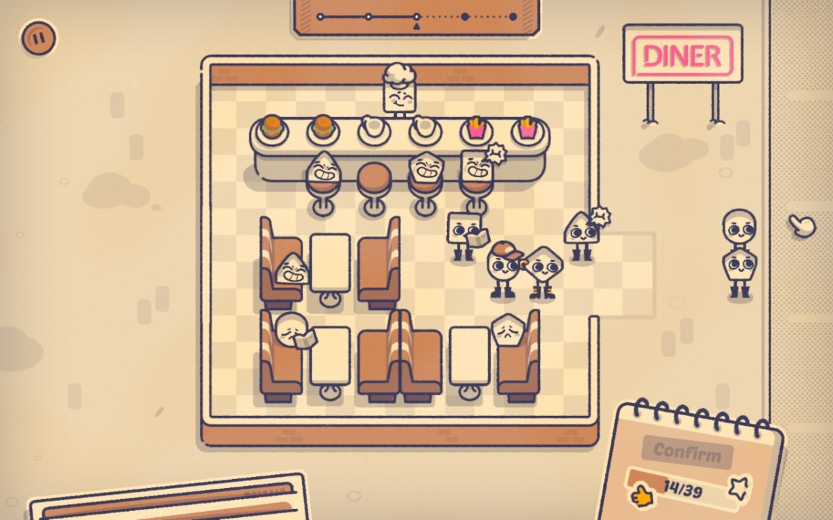 is this seat taken preview game